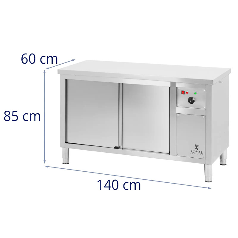 Šildymo spintos plokščių šildytuvas 30-80 C 140 x 60 x 85 cm 2,4kW