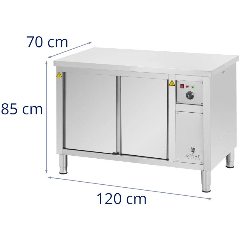 Šildymo spintos plokščių šildytuvas 30-80 C 120 x 70 x 85 cm 2,4kW
