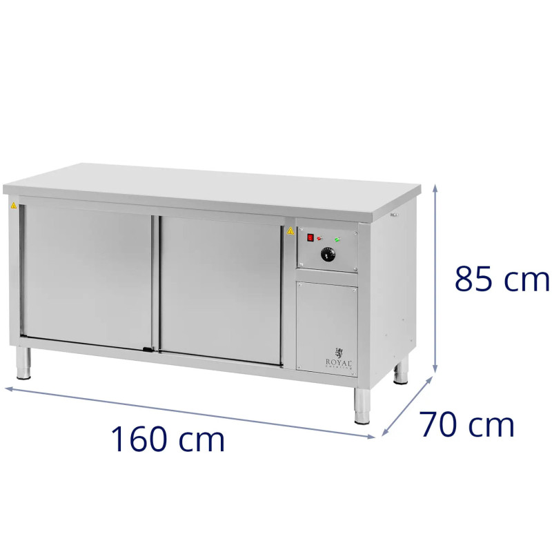 Šildymo spintos plokščių šildytuvas 30-80 C 160 x 70 x 85 cm 2,4kW