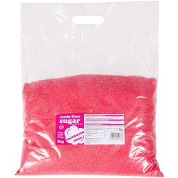Spalvingas cukrus cukraus vatai raudono arbūzo skonio 5kg