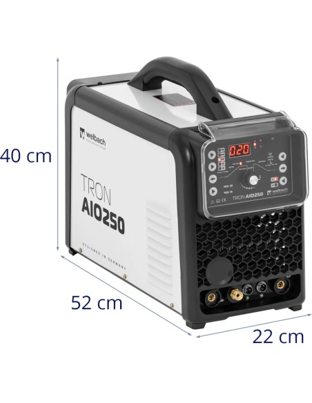 TIG AC/ DC MMA 250/ 50 A plazminio pjaustytuvo suvirintojas
 
TIG AC/ DC MMA 250/ 50 A plazminio pjaustytuvo suvirintojas
