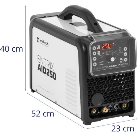 Suvirintuvas aliuminio plieniniam variui TIG AC/ DC MMA 2T 4T 250 A
 
Suvirintuvas aliuminio plieniniam variui TIG AC/ DC MMA 2T 4T 250 A
