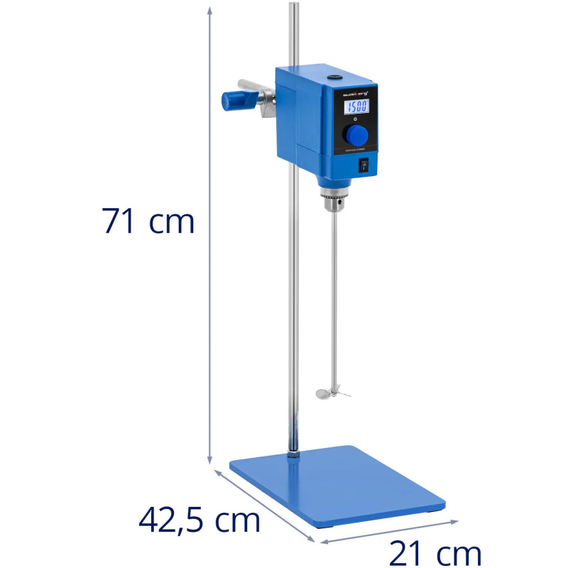Laboratorinė mechaninė maišyklė iki 20 l 1500 aps./ min