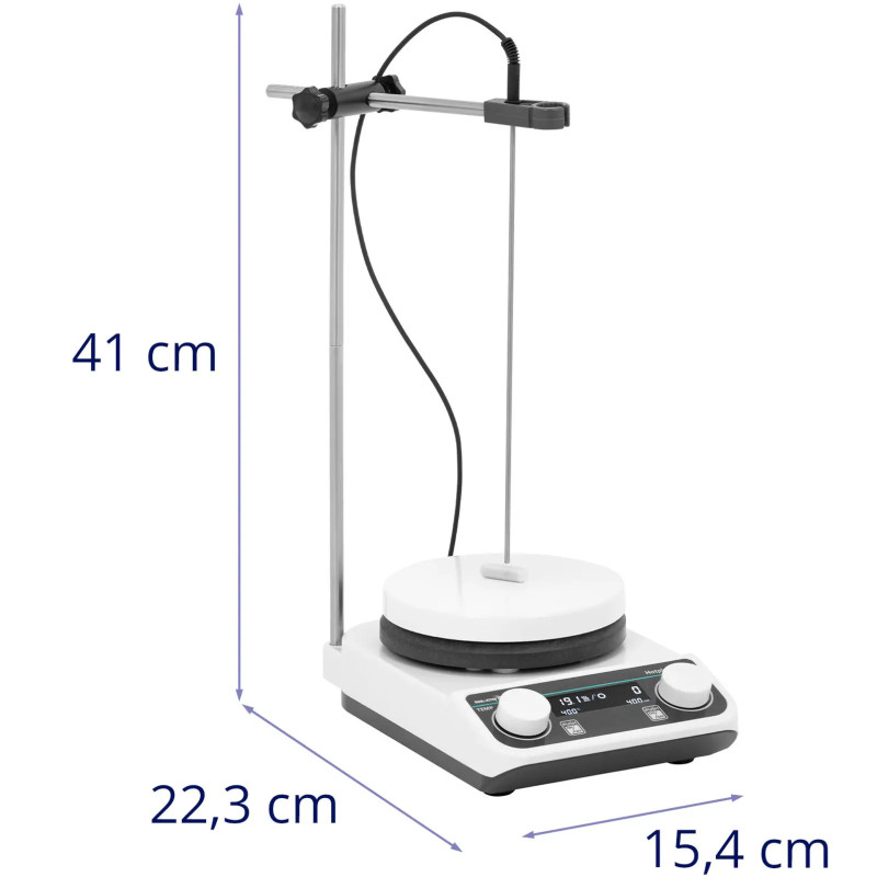 Laboratorinė magnetinė maišyklė su kaitinimu 2 l 1500 aps./ min