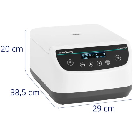 Laboratorinė centrifuga 8 mėgintuvėliams 2/ 5/ 10/ 15 ml 4000 aps./ min.
 
Laboratorinė centrifuga 8 mėgintuvėliams 2/ 5/ 10/ 15 ml 4000 aps./ min.