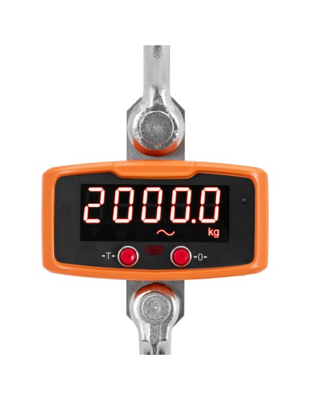 Kablio svarstyklės pakabinamos sandėlio svarstyklės su LED nuotolinio valdymo pulteliu 2000 kg / 1 kg
 
Kablio svarstyklės pakabinamos sandėlio svarstyklės su LED nuotolinio valdymo pulteliu 2000 kg / 1 kg