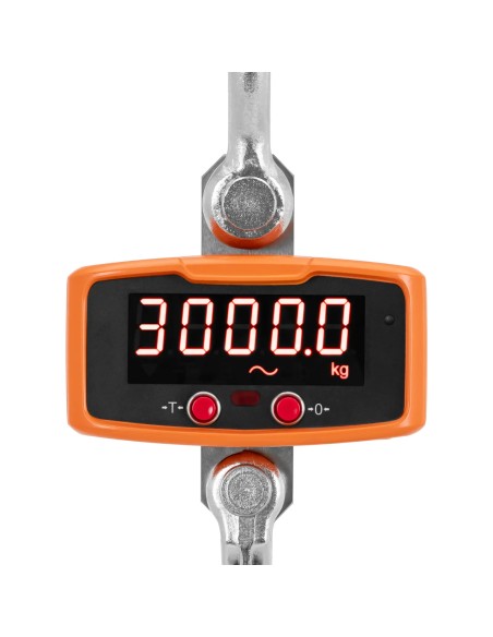 Kablio svarstyklės pakabinamos sandėlio svarstyklės su LED nuotolinio valdymo pulteliu 3000 kg / 1 kg
 
Kablio svarstyklės pakabinamos sandėlio svarstyklės su LED nuotolinio valdymo pulteliu 3000 kg / 1 kg
