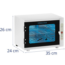 
UV sterilizatorius kosmetinėms priemonėms su LED laikmačiu 8 l
