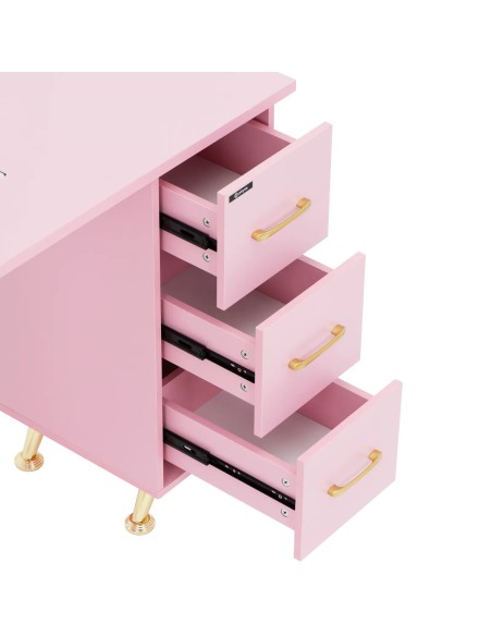 Kosmetikos stalas su ištraukikliu ir atrama 120 x 45 x 80 cm - rožinis auksas
 
Kosmetikos stalas su ištraukikliu ir atrama 120 x 45 x 80 cm - rožinis auksas