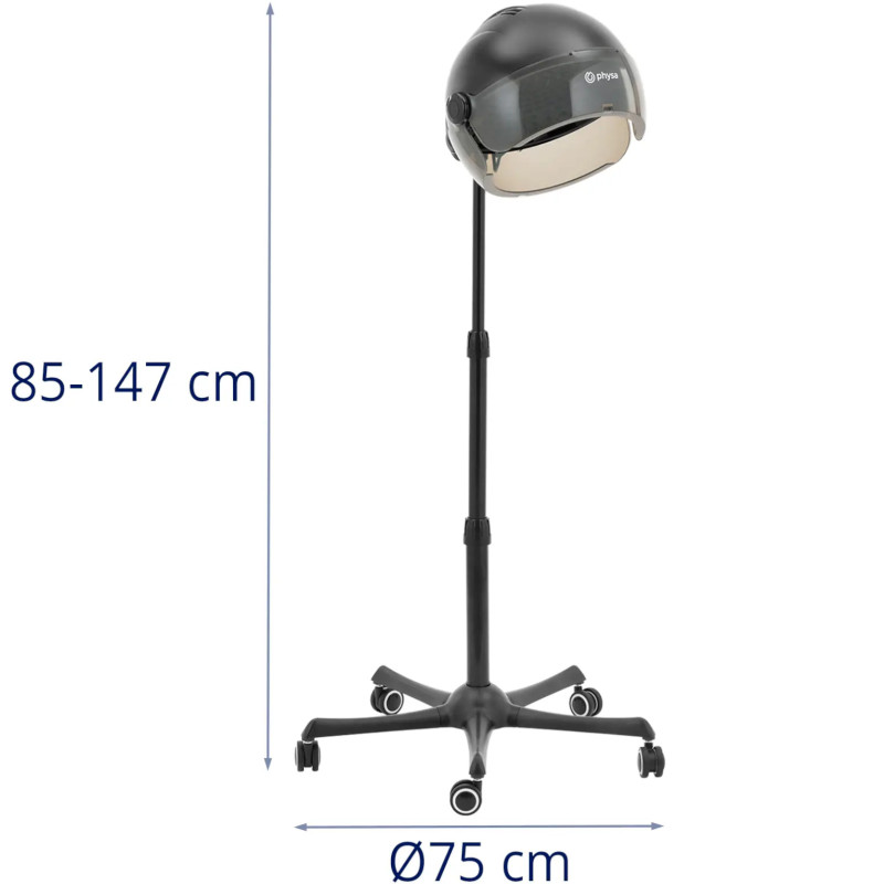 Plaukų džiovintuvas su jonizacija, stovimas, 66 C, 1200 W
