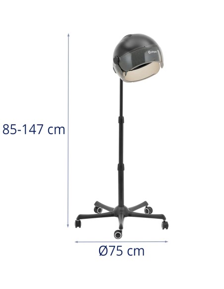 Plaukų džiovintuvas su jonizacija, stovimas, 66 C, 1200 W
 
Plaukų džiovintuvas su jonizacija, stovimas, 66 C, 1200 W