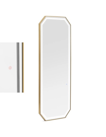 Konsolinis kirpyklos konsolinis veidrodis su LED apšvietimu aštuonkampis 180 x 70 cm - auksinis
 
Konsolinis kirpyklos konsolinis veidrodis su LED apšvietimu aštuonkampis 180 x 70 cm - auksinis