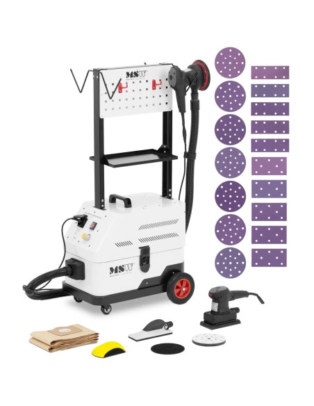 Mobilus kėbulo šlifuoklis su dulkių siurbliu 2600 Pa 1600 W
 
Mobilus kėbulo šlifuoklis su dulkių siurbliu 2600 Pa 1600 W