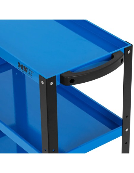Dirbtuvių įrankių vežimėlis ant ratų 3 lentynos 70 x 38 cm PLIENAS iki 500 kg
 
Dirbtuvių įrankių vežimėlis ant ratų 3 lentynos 70 x 38 cm PLIENAS iki 500 kg