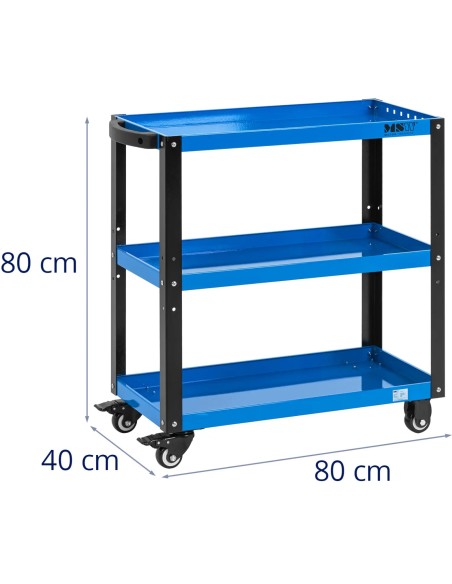 Dirbtuvių įrankių vežimėlis ant ratų 3 lentynos 70 x 38 cm PLIENAS iki 500 kg
 
Dirbtuvių įrankių vežimėlis ant ratų 3 lentynos 70 x 38 cm PLIENAS iki 500 kg