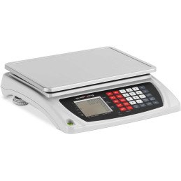 LCD komercinės svarstyklės 33,5 x 23 cm 7,5 kg / 0,6 g