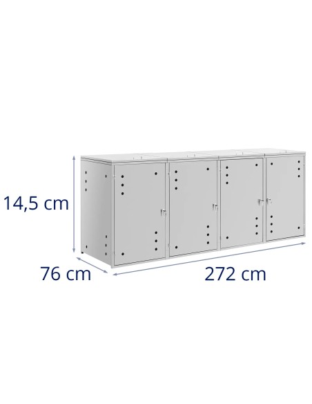 Dangtis šiukšliadėžei su ventiliacija 4 x 240 l
 
Dangtis šiukšliadėžei su ventiliacija 4 x 240 l