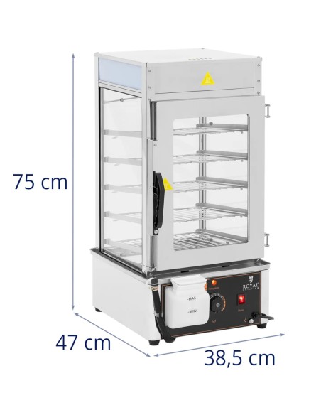 Garintuvas koldūnams, 5 grotelės, 30-110C, 37 l, 1250 W
 
Garintuvas koldūnams, 5 grotelės, 30-110C, 37 l, 1250 W