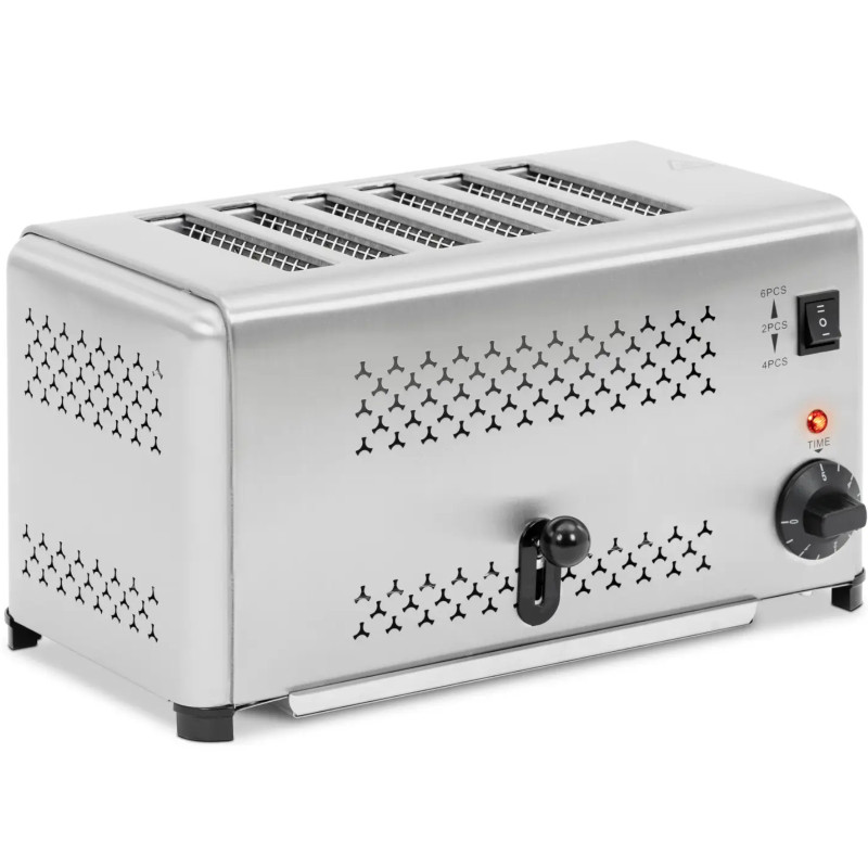 
2500 W skrudintuvas sumuštinių keptuvė 6 duonos riekėms
