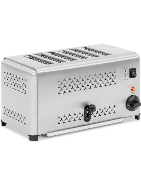 
2500 W skrudintuvas sumuštinių keptuvė 6 duonos riekėms
