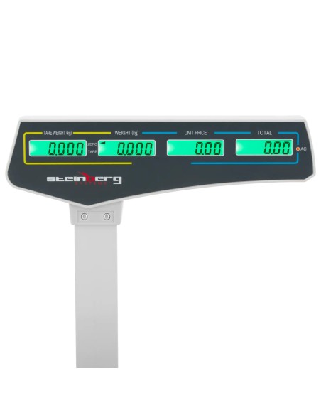 Prekybos parduotuvės svarstyklės su LCD etikečių spausdintuvu 30 kg / 15 g
 
Prekybos parduotuvės svarstyklės su LCD etikečių spausdintuvu 30 kg / 15 g