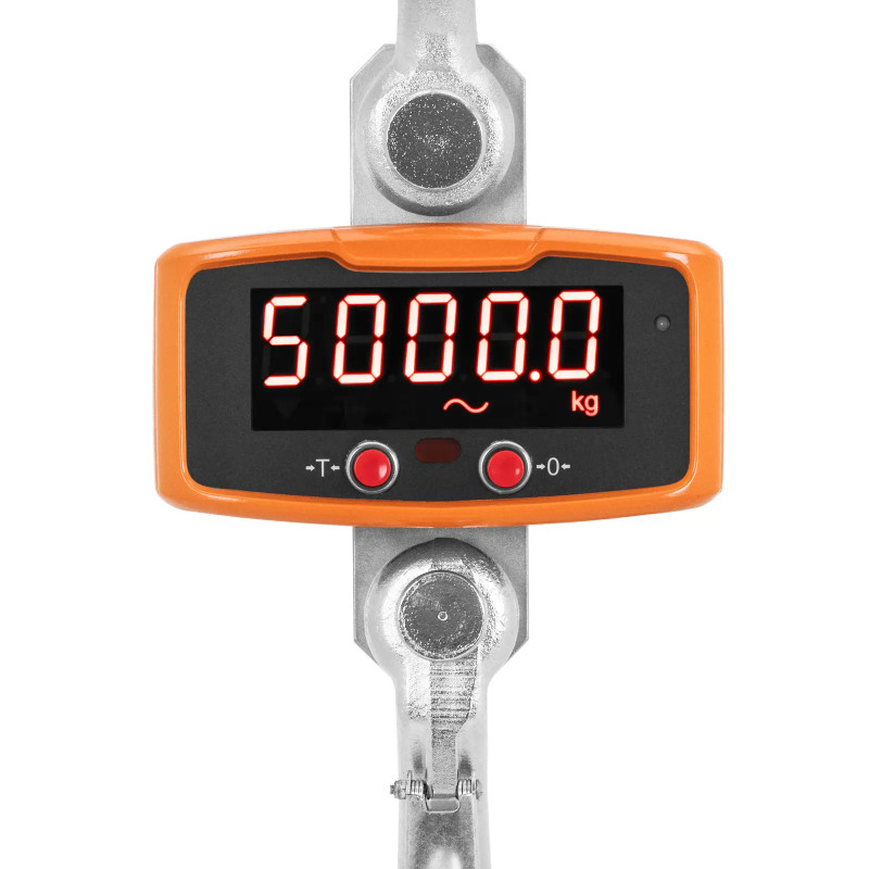Kablio svarstyklės pakabinamos sandėlio svarstyklės su LED nuotolinio valdymo pulteliu 5000 kg / 2 kg