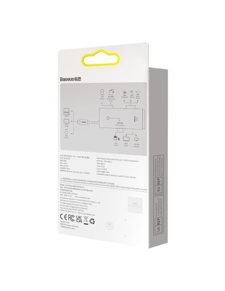 „Lite“ serijos daugiafunkcis HUB USB-C 2 x USB 3.0 USB-C HDMI 1.4 SD-TF juodas „Lite“ serijos daugiafunkcis HUB USB-C 2 x USB 3.0 USB-C HDMI 1.4 SD-TF juodas