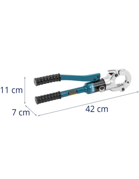 Hidraulinis vamzdžių presas su štampais TH 16/ 20/ 26/ 32 mm 6t
 
Hidraulinis vamzdžių presas su štampais TH 16/ 20/ 26/ 32 mm 6t
