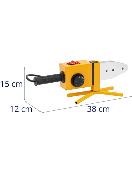 Suvirinimo aparatas PP PB PE PV vamzdžiams, kurių skersmuo 20-63mm 300C 800/ 1750W - komplektas
 
Suvirinimo aparatas PP PB PE PV vamzdžiams, kurių skersmuo 20-63mm 300C 800/ 1750W - komplektas