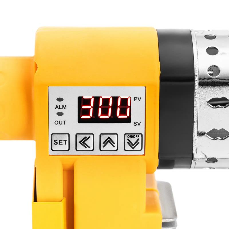 Suvirinimo aparatas PP PB PE PV vamzdžiams, kurių skersmuo 20-63mm 300C 950W - komplektas
