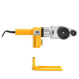 
Suvirinimo aparatas PP PB PE PV vamzdžiams, kurių skersmuo 20-63mm 300C 950W - komplektas
