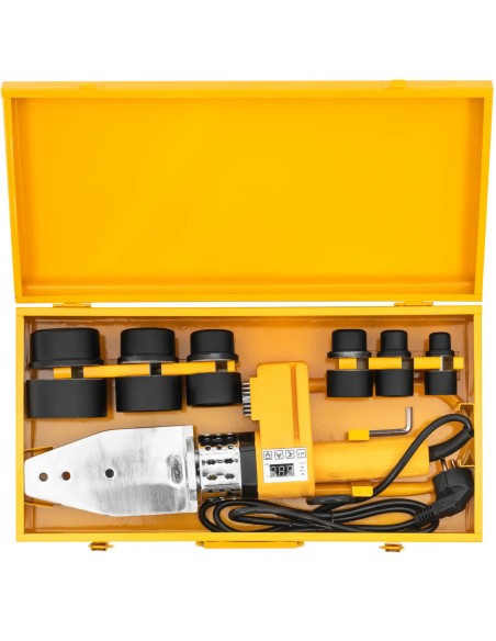 Suvirinimo aparatas PP PB PE PV vamzdžiams, kurių skersmuo 20-63mm 300C 950W - komplektas
 
Suvirinimo aparatas PP PB PE PV vamzdžiams, kurių skersmuo 20-63mm 300C 950W - komplektas