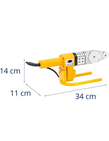 Suvirinimo aparatas PP PB PE PV vamzdžiams, kurių skersmuo 20-32mm 300C 800W - komplektas
 
Suvirinimo aparatas PP PB PE PV vamzdžiams, kurių skersmuo 20-32mm 300C 800W - komplektas