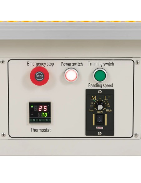 Stalo briaunų klijavimo staklės baldų briaunoms medžio lukštas PVC ABS 0,3-3 mm 5 m/ min 2020 W
 
Stalo briaunų klijavimo staklės baldų briaunoms medžio lukštas PVC ABS 0,3-3 mm 5 m/ min 2020 W