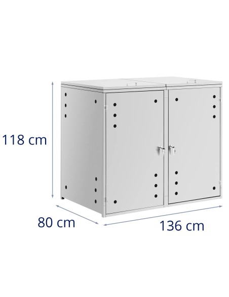 Dangtis šiukšliadėžei su ventiliacija 2 x 240 l
 
Dangtis šiukšliadėžei su ventiliacija 2 x 240 l