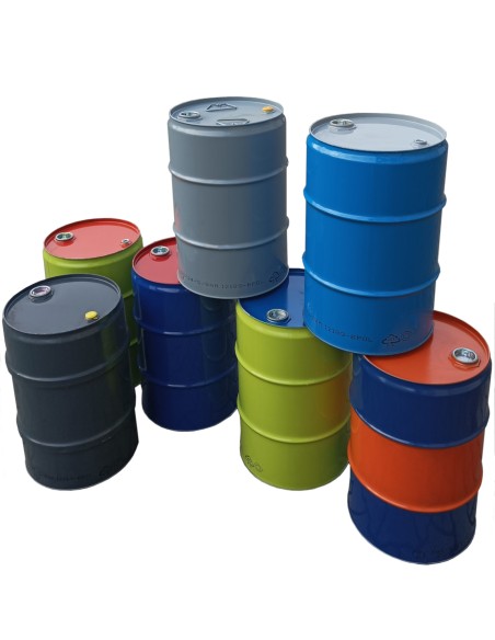 
Plieninė metalinė statinė TH 60L 2 ir 3/ 4 kamščiai - SPALVŲ MIŠINIS
