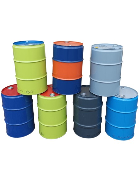 
Plieninė metalinė statinė TH 60L 2 ir 3/ 4 kamščiai - SPALVŲ MIŠINIS
