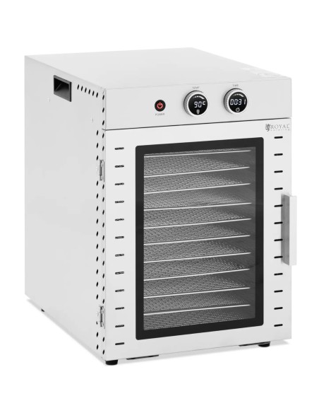 Maisto džiovintuvas vaisiams, grybams, žolelėms, 12 lentynų, 1000 W
 
Maisto džiovintuvas vaisiams, grybams, žolelėms, 12 lentynų, 1000 W