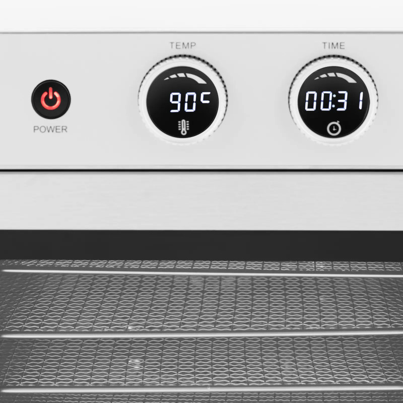 Maisto džiovintuvas vaisiams, grybams, žolelėms, 12 lentynų, 1000 W