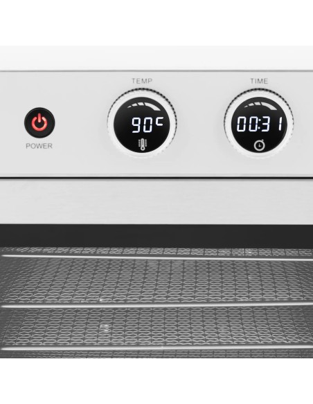Maisto džiovintuvas vaisiams, grybams, žolelėms, 12 lentynų, 1000 W
 
Maisto džiovintuvas vaisiams, grybams, žolelėms, 12 lentynų, 1000 W