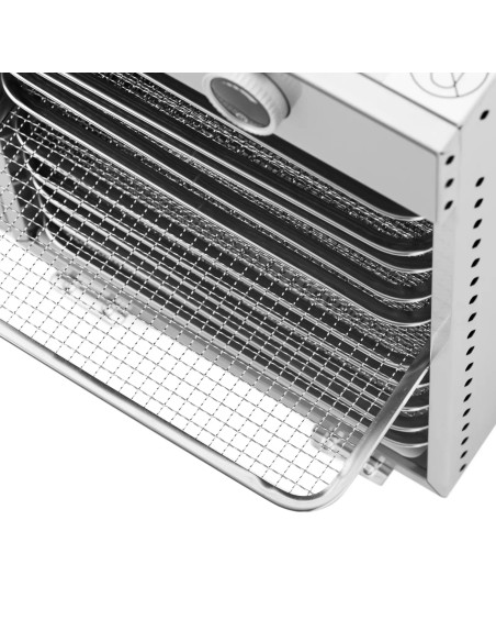 Maisto džiovintuvas vaisiams, grybams, žolelėms, 12 lentynų, 1000 W
 
Maisto džiovintuvas vaisiams, grybams, žolelėms, 12 lentynų, 1000 W