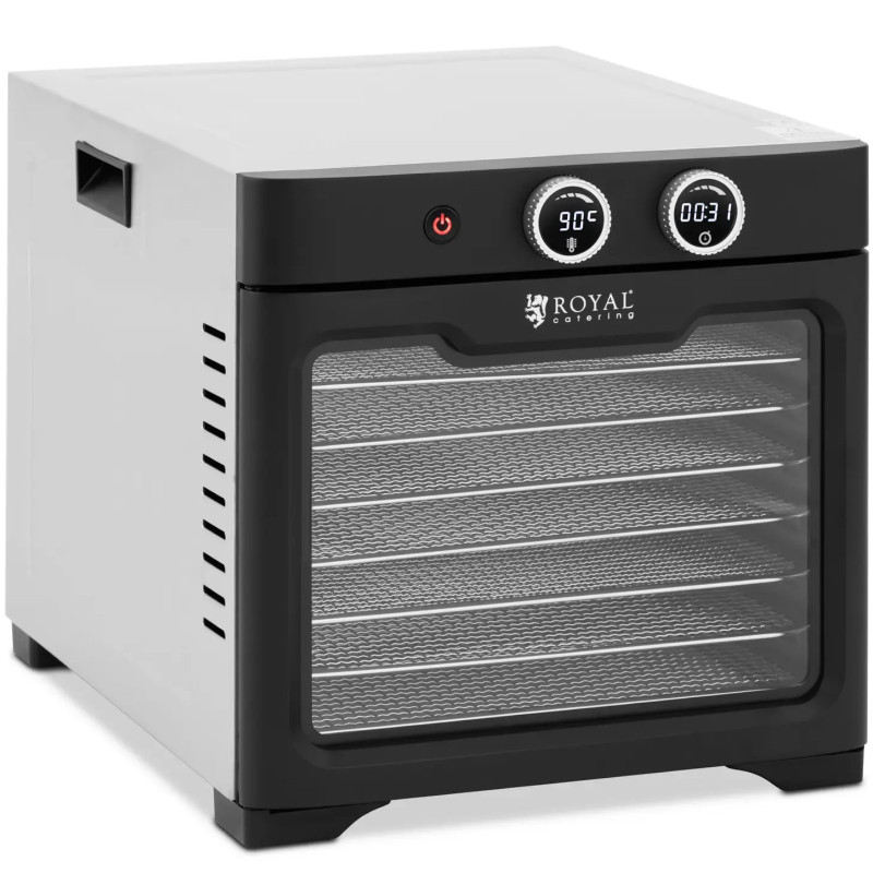 
Maisto džiovyklė vaisiams, grybams, žolelėms, 8 lentynėlės, 800 W
