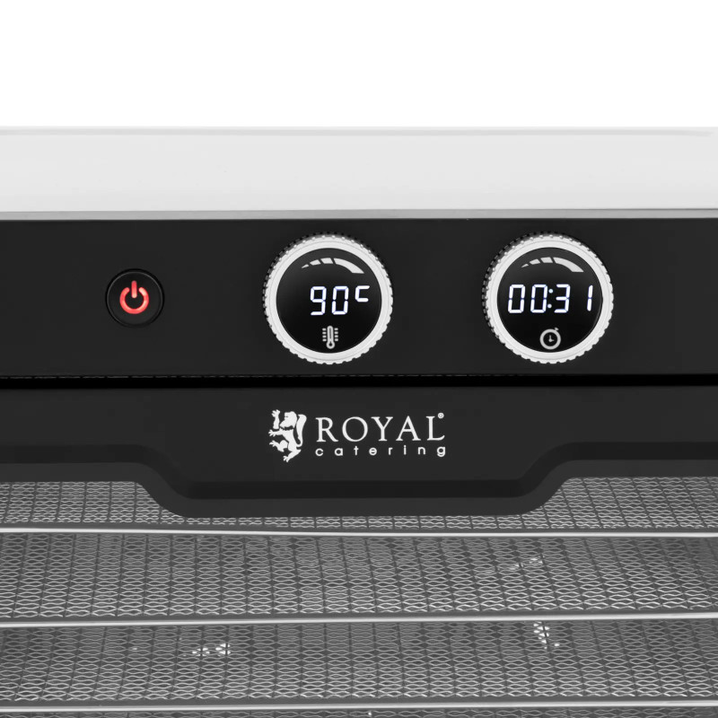 Maisto džiovyklė vaisiams, grybams, žolelėms, 8 lentynėlės, 800 W