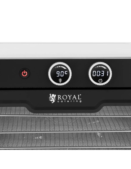 Maisto džiovyklė vaisiams, grybams, žolelėms, 8 lentynėlės, 800 W
 
Maisto džiovyklė vaisiams, grybams, žolelėms, 8 lentynėlės, 800 W