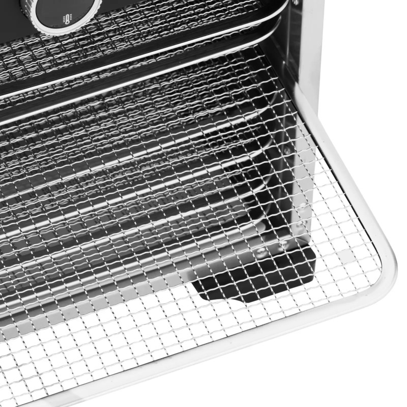 Maisto džiovyklė vaisiams, grybams, žolelėms, 8 lentynėlės, 800 W