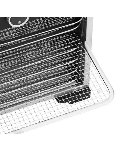 Maisto džiovyklė vaisiams, grybams, žolelėms, 8 lentynėlės, 800 W
 
Maisto džiovyklė vaisiams, grybams, žolelėms, 8 lentynėlės, 800 W