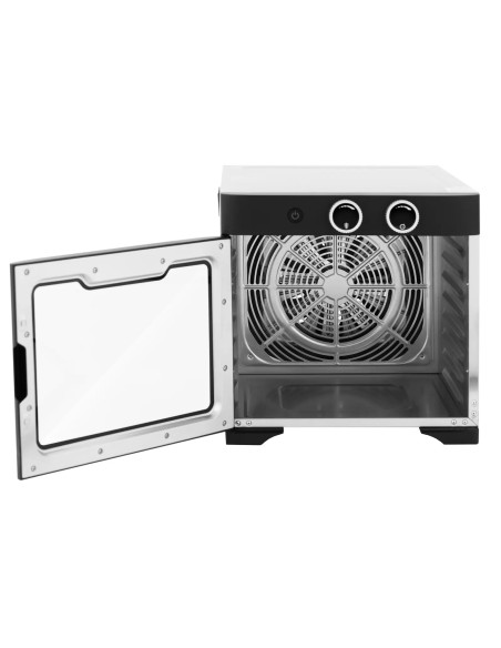 Maisto džiovyklė vaisiams, grybams, žolelėms, 8 lentynėlės, 800 W
 
Maisto džiovyklė vaisiams, grybams, žolelėms, 8 lentynėlės, 800 W