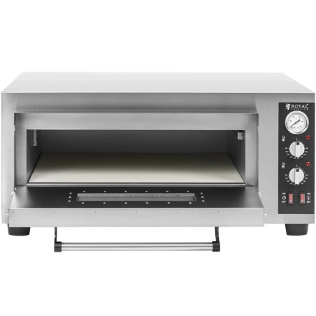 
Elektrinė picų krosnelė su šamoto akmeniu 4 picoms skersmuo 30cm 4200W
