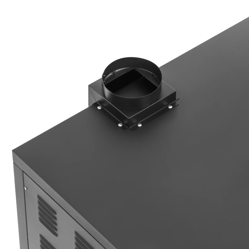 
Dviguba picos krosnelė su šamotu 8 picoms, skersmuo 33cm 400V 8400W
