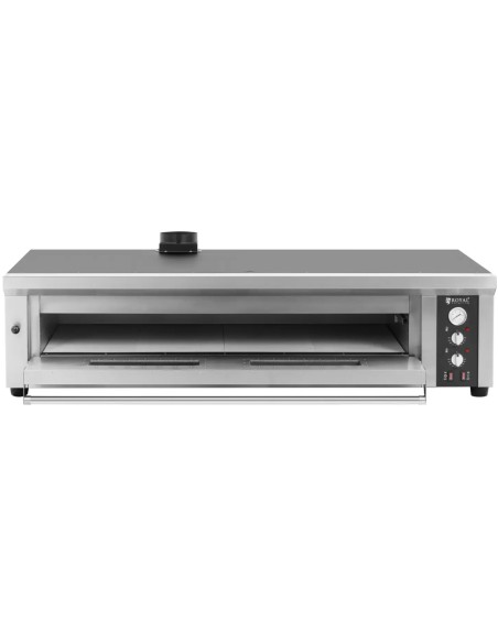 
Elektrinė picų krosnelė su šamotu 8 picoms, skersmuo 33cm 400V 8400W
